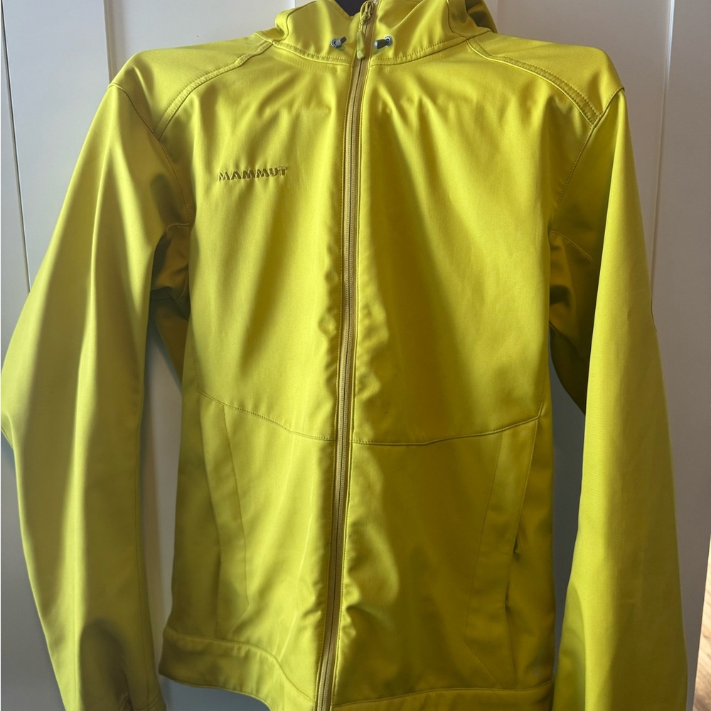 Mammut Yellow Shell Jacket